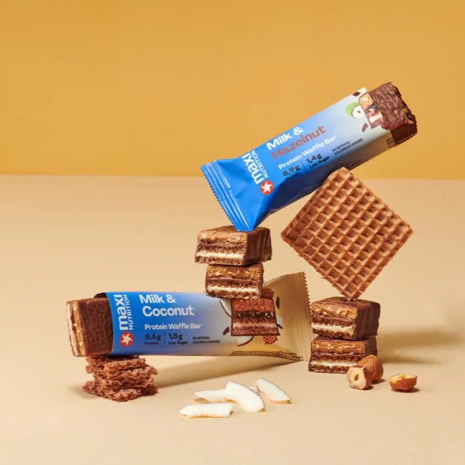 COCONUT MILKY WAFFLE PROTEIN BARS