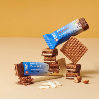 COCONUT MILKY WAFFLE PROTEIN BARS