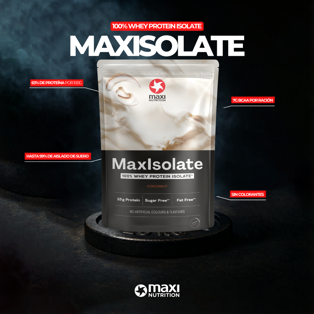 MAXISOLATE PROTEIN POWDER COCONUT