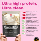 MAXISOLATE PROTEIN POWDER VAINILLA
