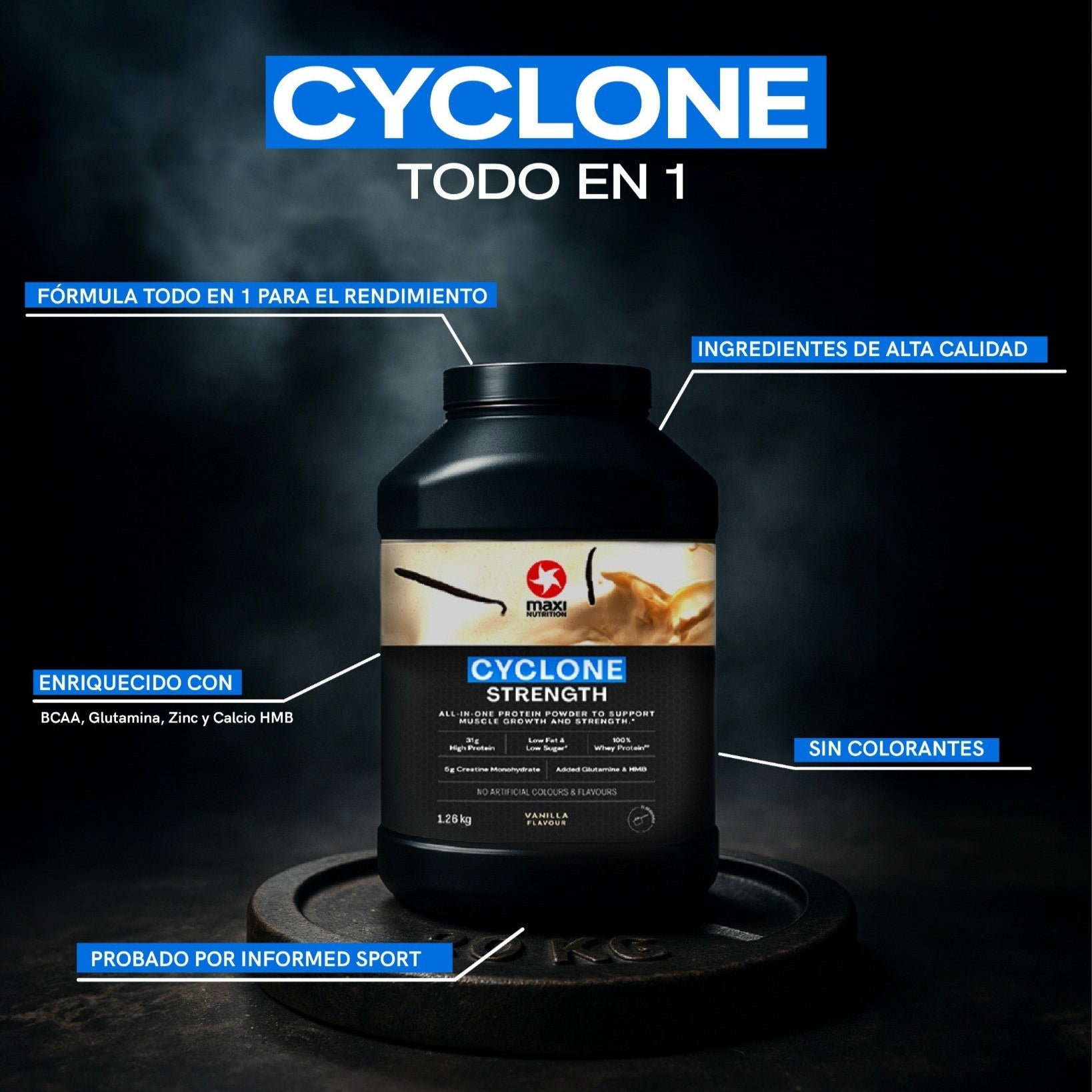 CYCLONE ALL-IN-ONE VAINILLA
