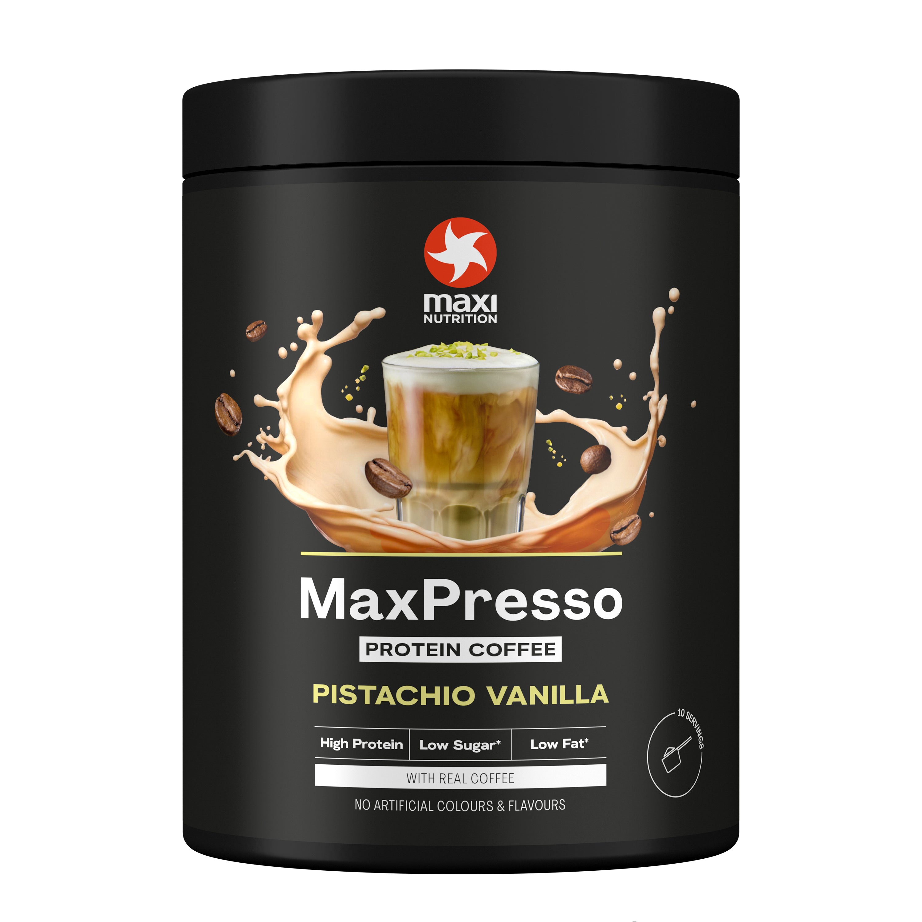 MAXPRESSO – PROTEIN COFFEE PISTACHO VAINILLA