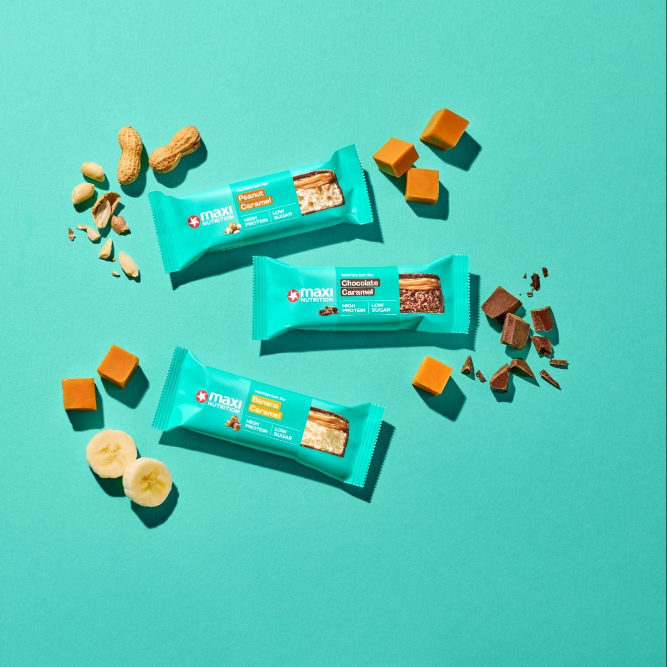 PROTEIN SOFT BAR - PEANUT CARAMEL