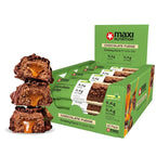 VEGAN CREAMY CORE CHOCOLATE FUDGE PROTEIN BARS