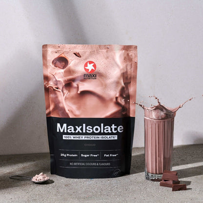MAXISOLATE PROTEIN POWDER CHOCOLATE