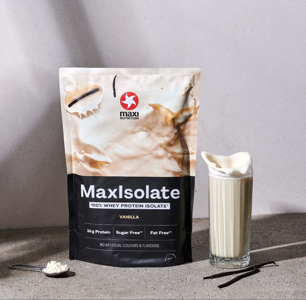 MAXISOLATE PROTEIN POWDER VAINILLA