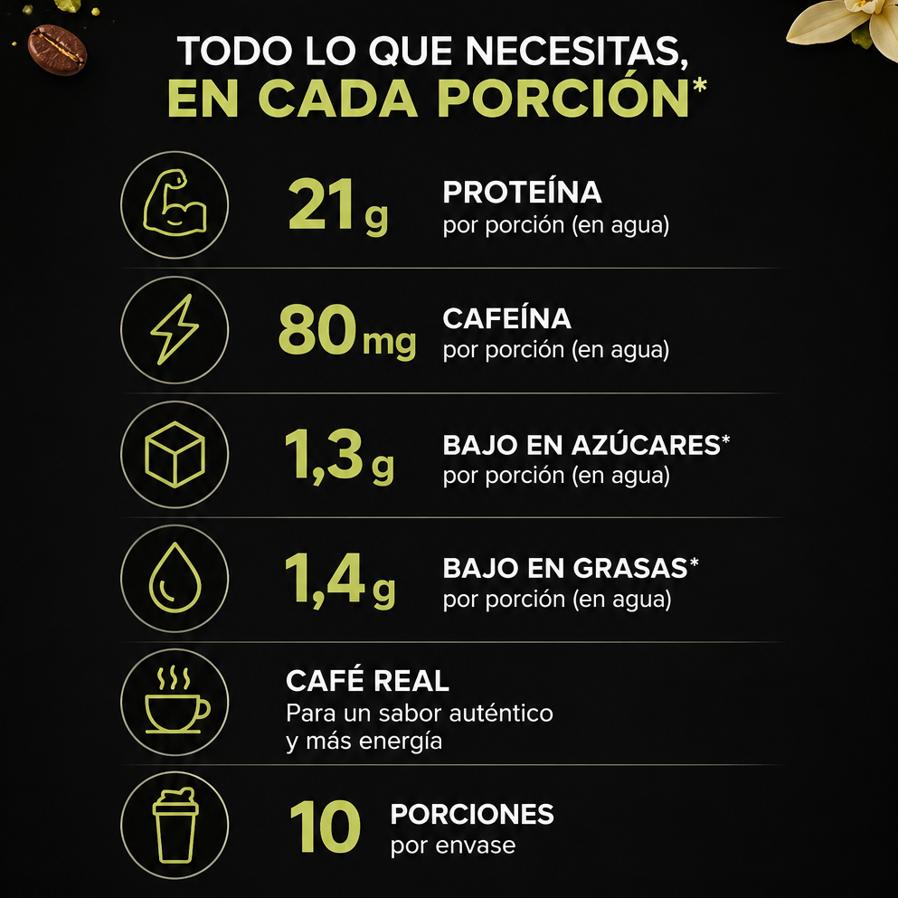 MAXPRESSO – PROTEIN COFFEE PISTACHO VAINILLA