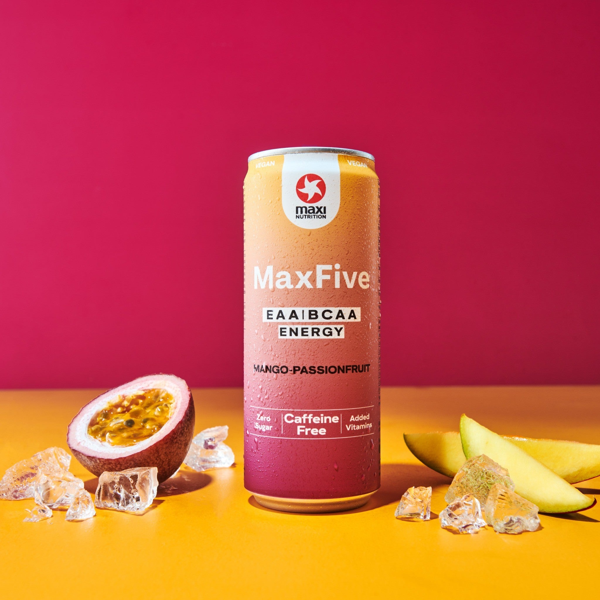 MAXFIVE ENERGY DRINK MANGO PASSIONFRUIT