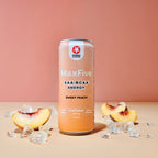 MAXFIVE ENERGY DRINK SPARKLING ICETEA PEACH