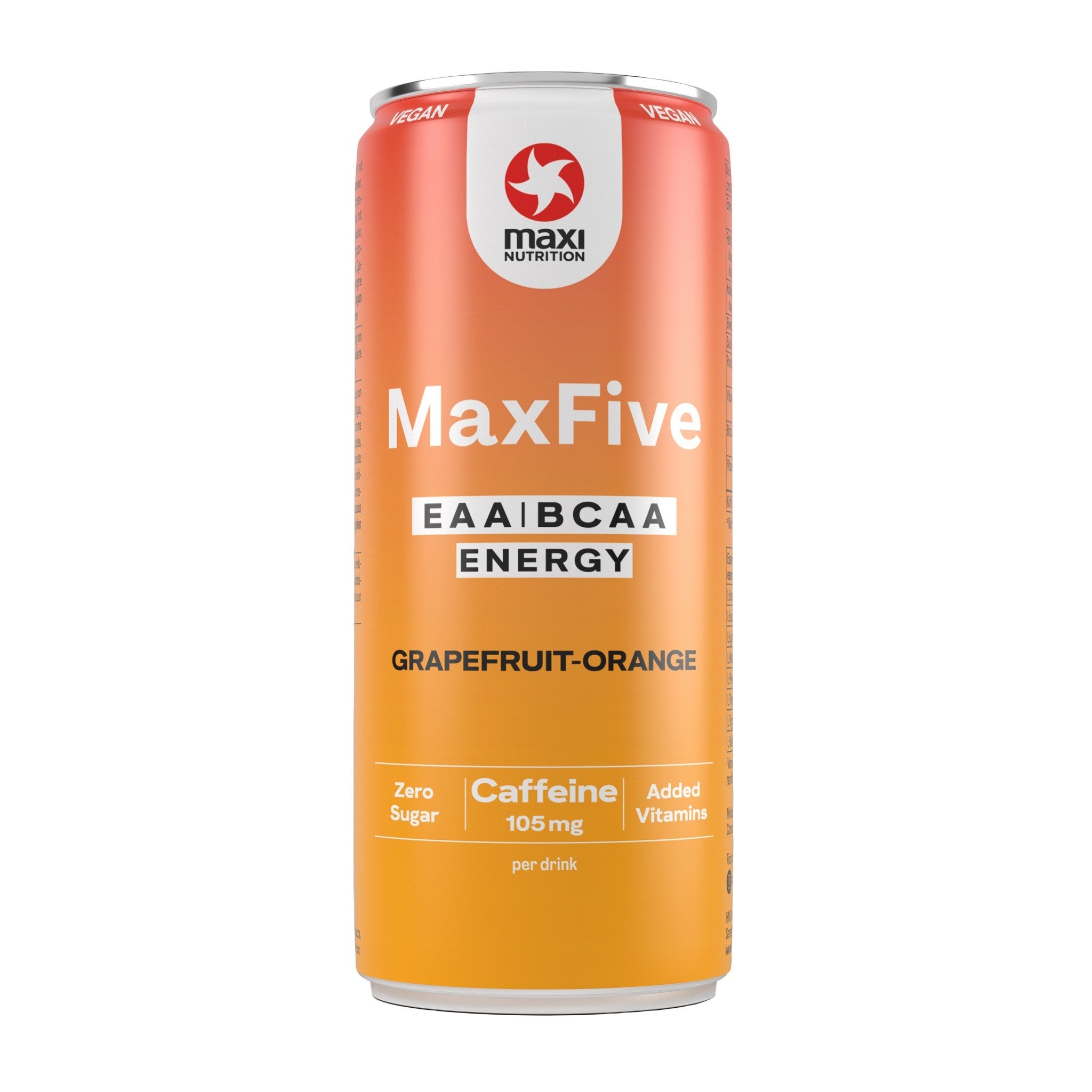 MAXFIVE ENERGY DRINK GRAPEFRUIT ORANGE