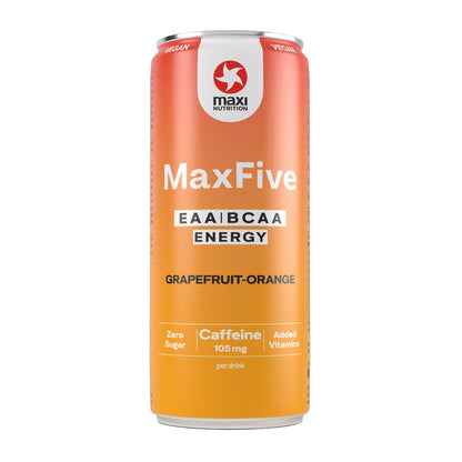 MAXFIVE ENERGY DRINK GRAPEFRUIT ORANGE