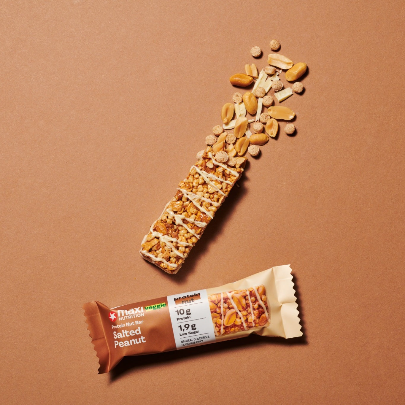 SALTED PEANUT PROTEIN BARS